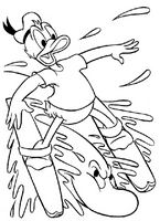 kolorowanki Kaczor Donald od Walt Disney - malowanki do wydruku numer  52